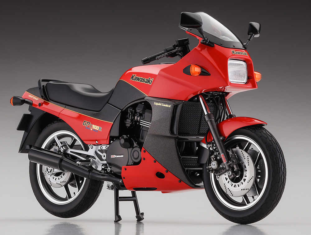 1/12「カワサキ GPZ900R （A1）」プラモデル化！（テストショット公開