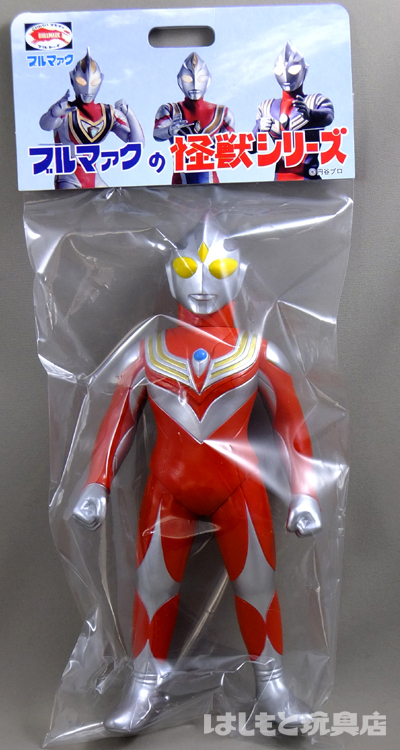 も*ん様 MAXTOY ウルトラマン ティガ パワータイプ 赤 ソフビ TTF