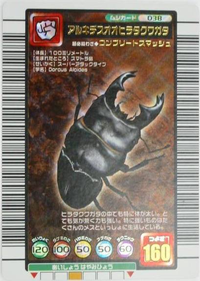 ムシキング、ムシキングカード、トレーディングカード販売のハタトイ