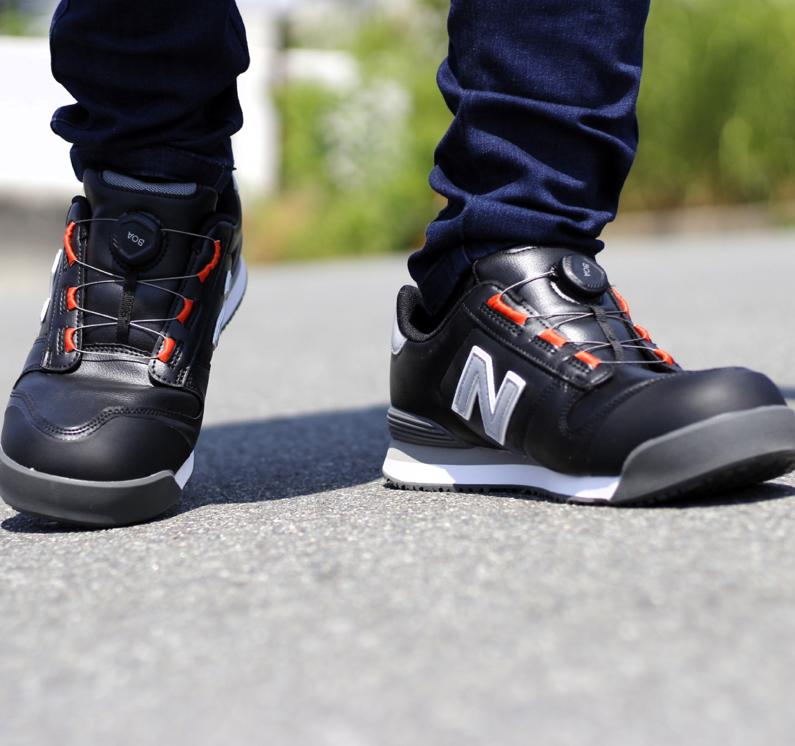 ニューバランス 安全靴 【BOA ダイヤル】 Boston NEW Balance おしゃれ