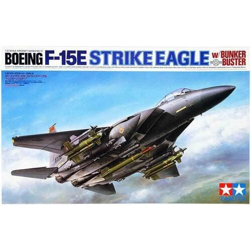 TAMIYA 1/32 Boeing F-15E Strike Eagle with Bunker Buster