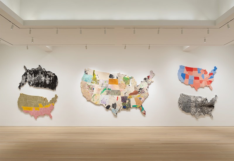 Nate Lowman's 'Never Remember' at Gagosian