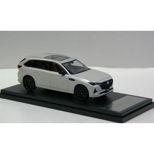 ハイストーリー】1/43 マツダ CX-80 2024年 ロジウムホワイト
