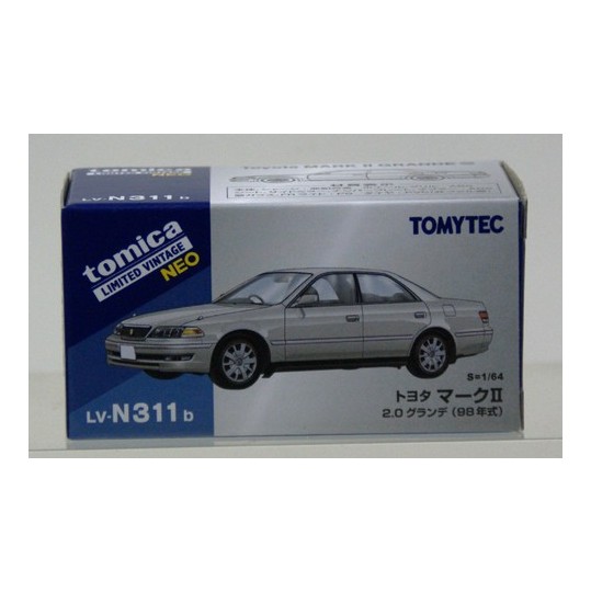 トミカヴィンテージ】1/64 LV-N311b トヨタ マークⅡ 2.0 グランデ 98