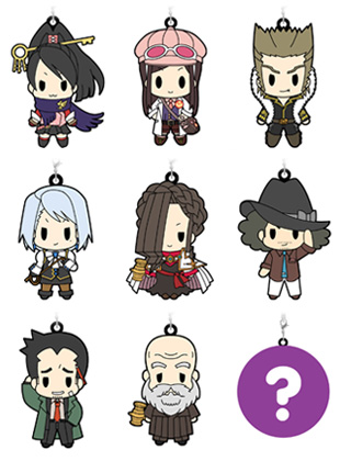 株式会社ホビーストック:: 商品詳細 - 逆転裁判/逆転検事 ラバー