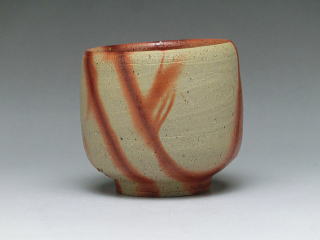 山本雄一 緋襷（ひだすき） ぐい呑