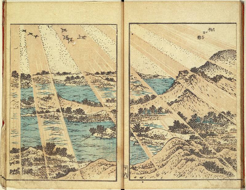 葛飾北斎 北斎画譜 下編