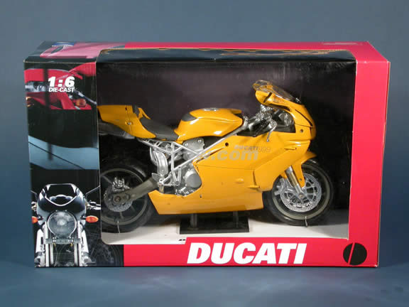 Ducati 999 diecast motorcycle model 1:6 scale die cast by NewRay