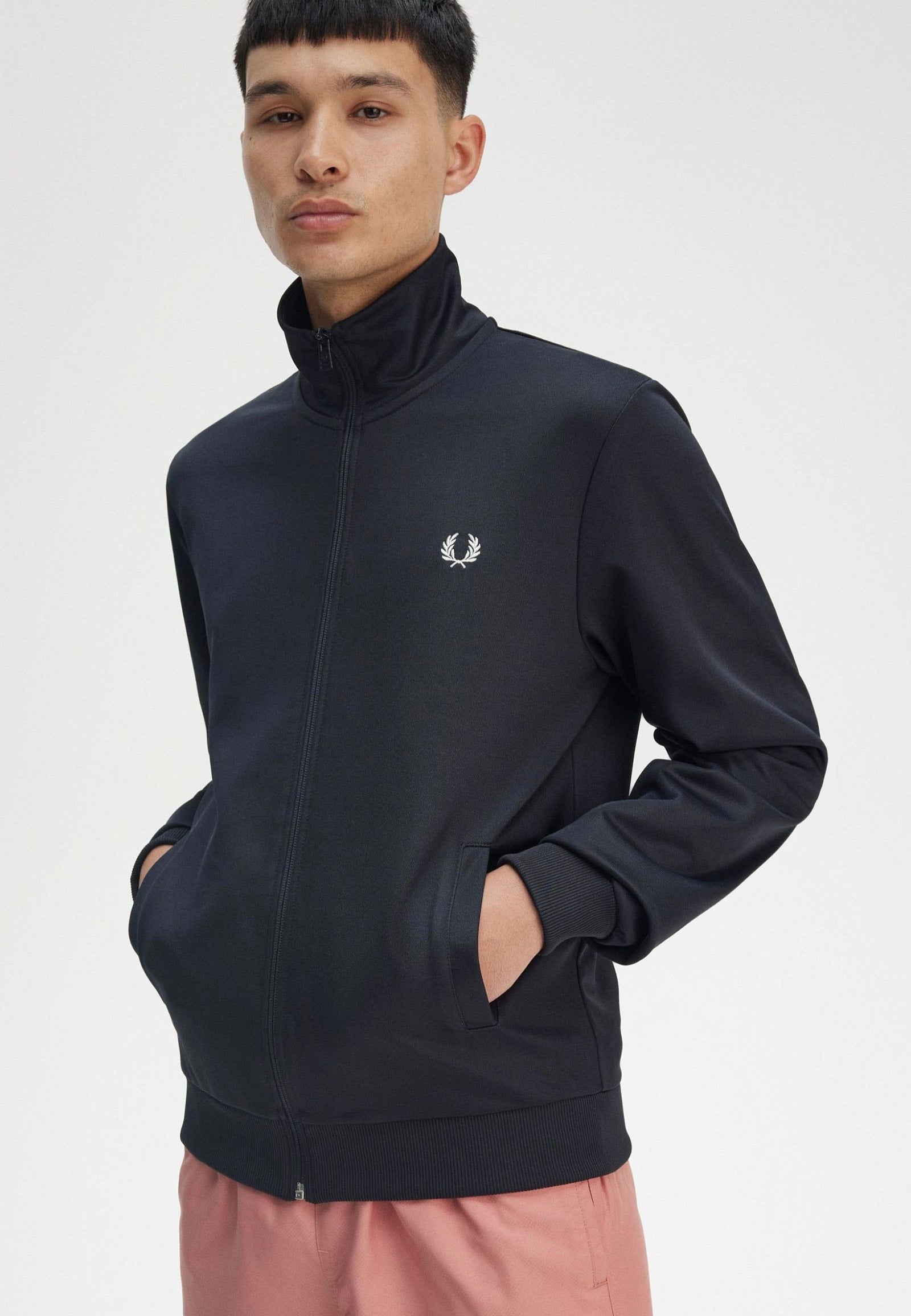 Fred Perry - Track Navy - Track Jacket | Impericon