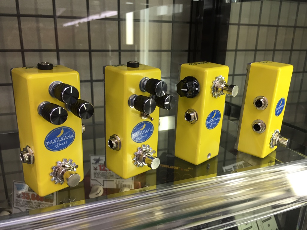 話題のブランド！バナナナエフェクツ横浜上陸!! | イシバシ楽器