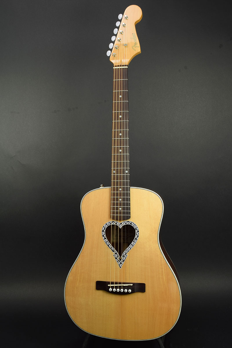 新着中古アコ】Fenderより小振りの可愛らしいアコギの中古が入荷