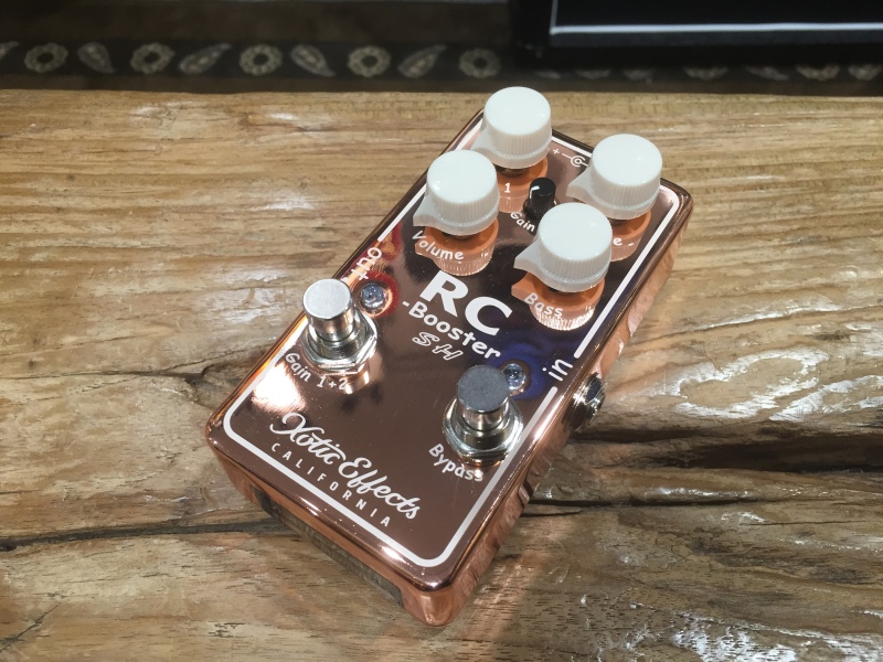 XOTIC RC BOOSTER 『Scott Henderson Copper』入荷 | イシバシ楽器
