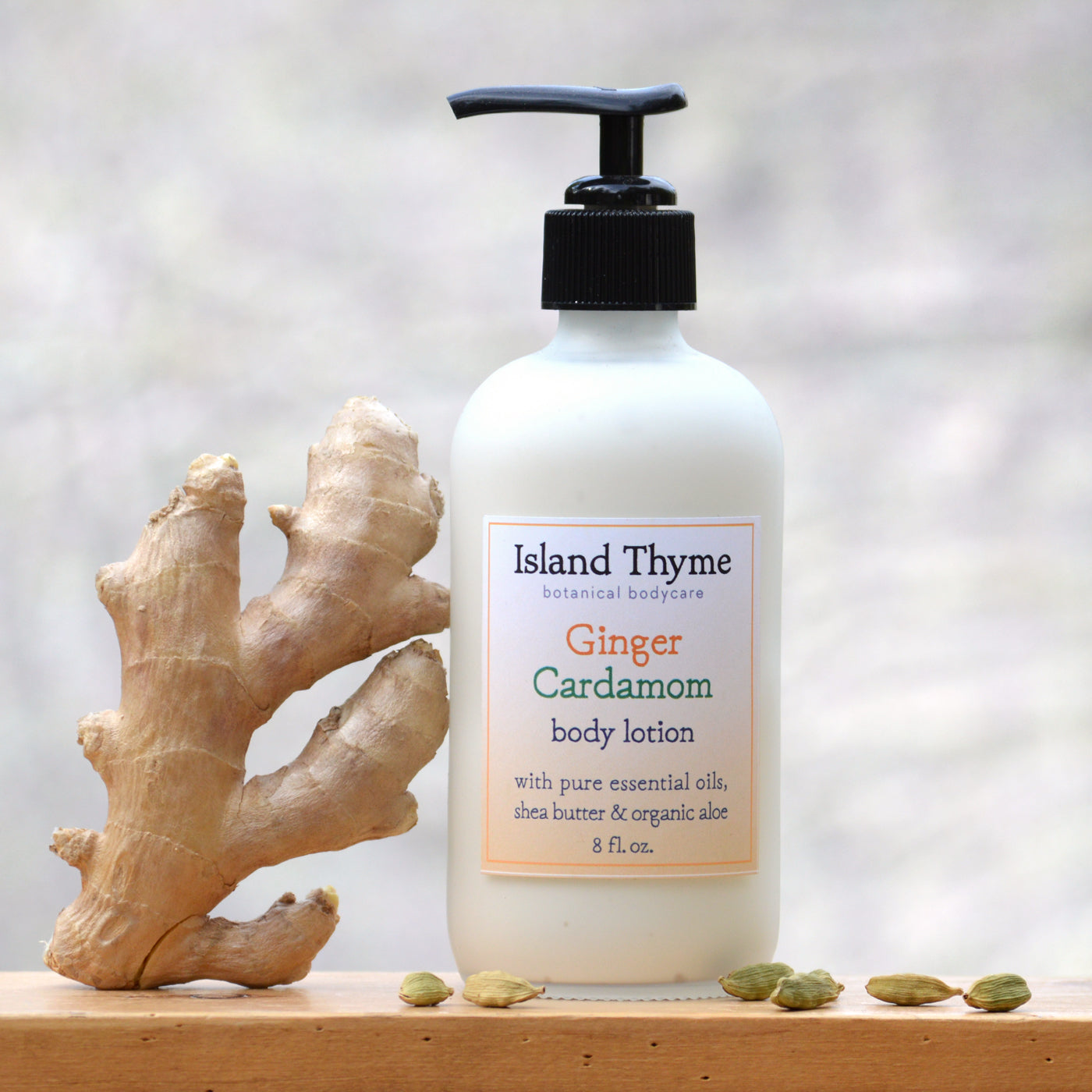 Ginger Cardamom Lotion – Island Thyme