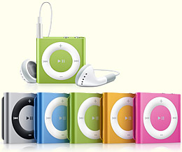 新型 iPod shuffle 第4世代の価格比較と機能 格安の中古も取り扱い