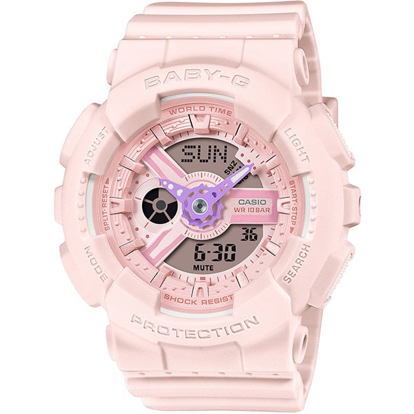 CASIO BA110AH4AJF BABY-G Soft Color Pink BA-110AH-4AJF – IPPO