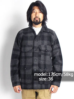 FILSON [フィルソン] MACKINAW CRUISER グレー/ブラック-Jalana