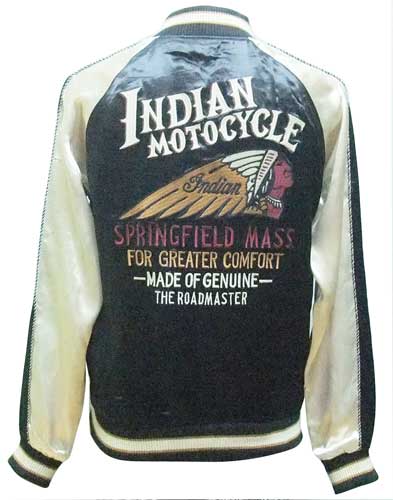 Indian インディアン スカジャン リバーシブル