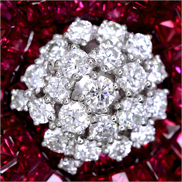 jewel planet 公式サイト / K18WG 15.6ctルビー&1.8ct ダイヤモンド