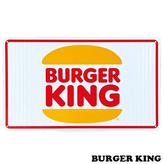 BURGER KING】バーガーキング/トラフィック/サイン/ボード/看板