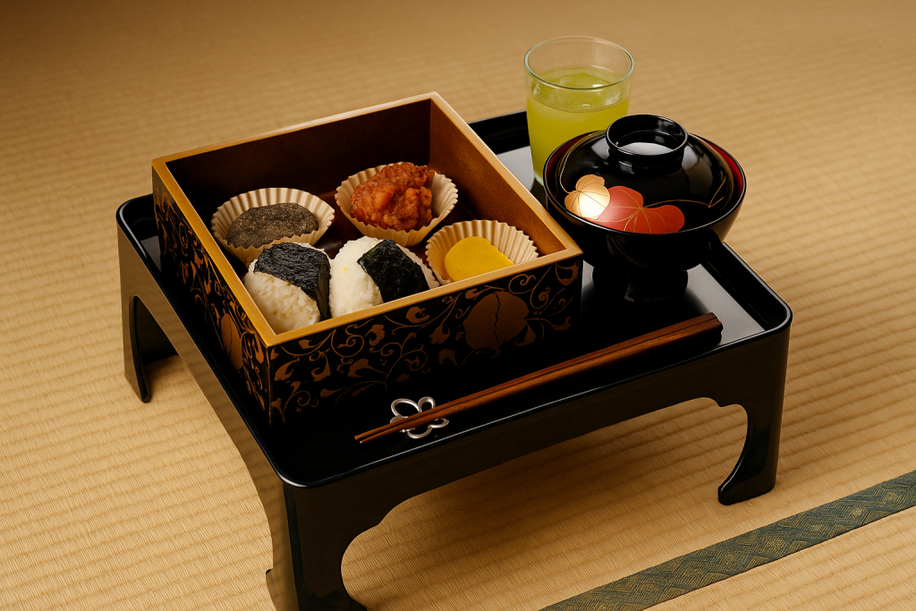 ─畳に映える「脚付き膳」のはなし – 甘味処 浄蓮茶房