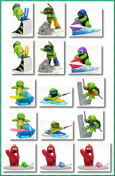 ガチャピンチャレンジ イン・サマー フィギュアコレクション