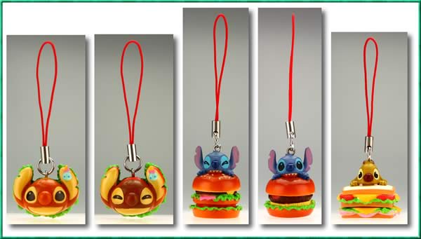 ディズニーキャラクター リロ＆スティッチ ハンバーガーマスコット