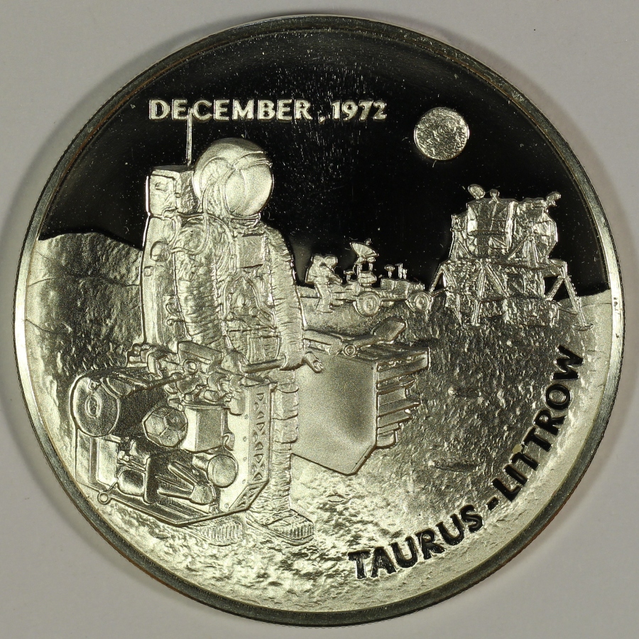 Michael Kittle Rare Coins - 1972 Franklin Mint Apollo 17 Gold and