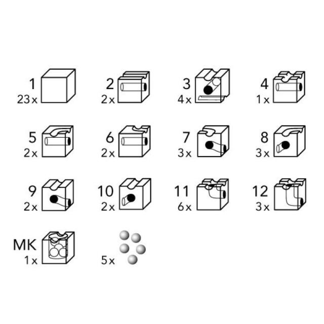 cuboro キュボロ・スタンダード 54【送料当店負担】 木のおもちゃ