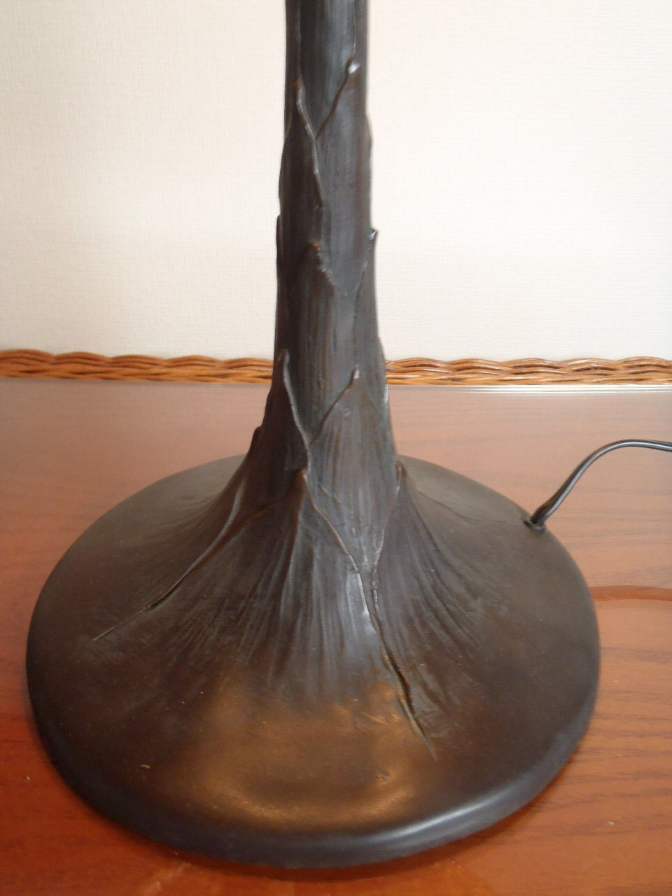 ステンドグラス（中）スタンド 水連セード ステンドグラス インテリア