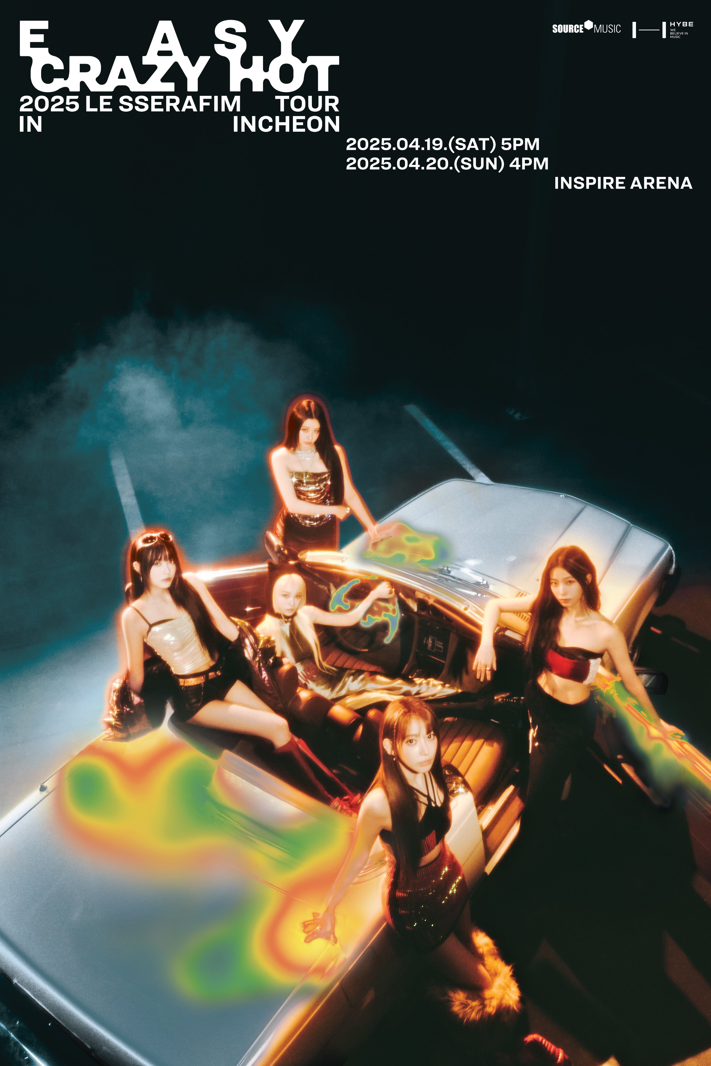 LE SSERAFIM(ルセラフィム)韓国コンサート2025-2025年4月19日～20日