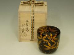 中棗【販売】笹露蒔絵