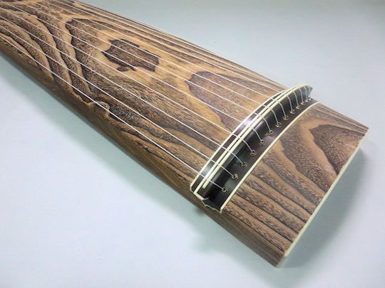 琴 13絃 紫檀 半上角巻 KTS0008 商品詳細│琴、三味線の販売・修理。片