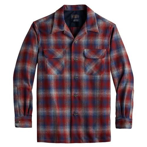 Pendleton® The Original Board Shirt Blue/Red Ombre – Kraffs Clothing