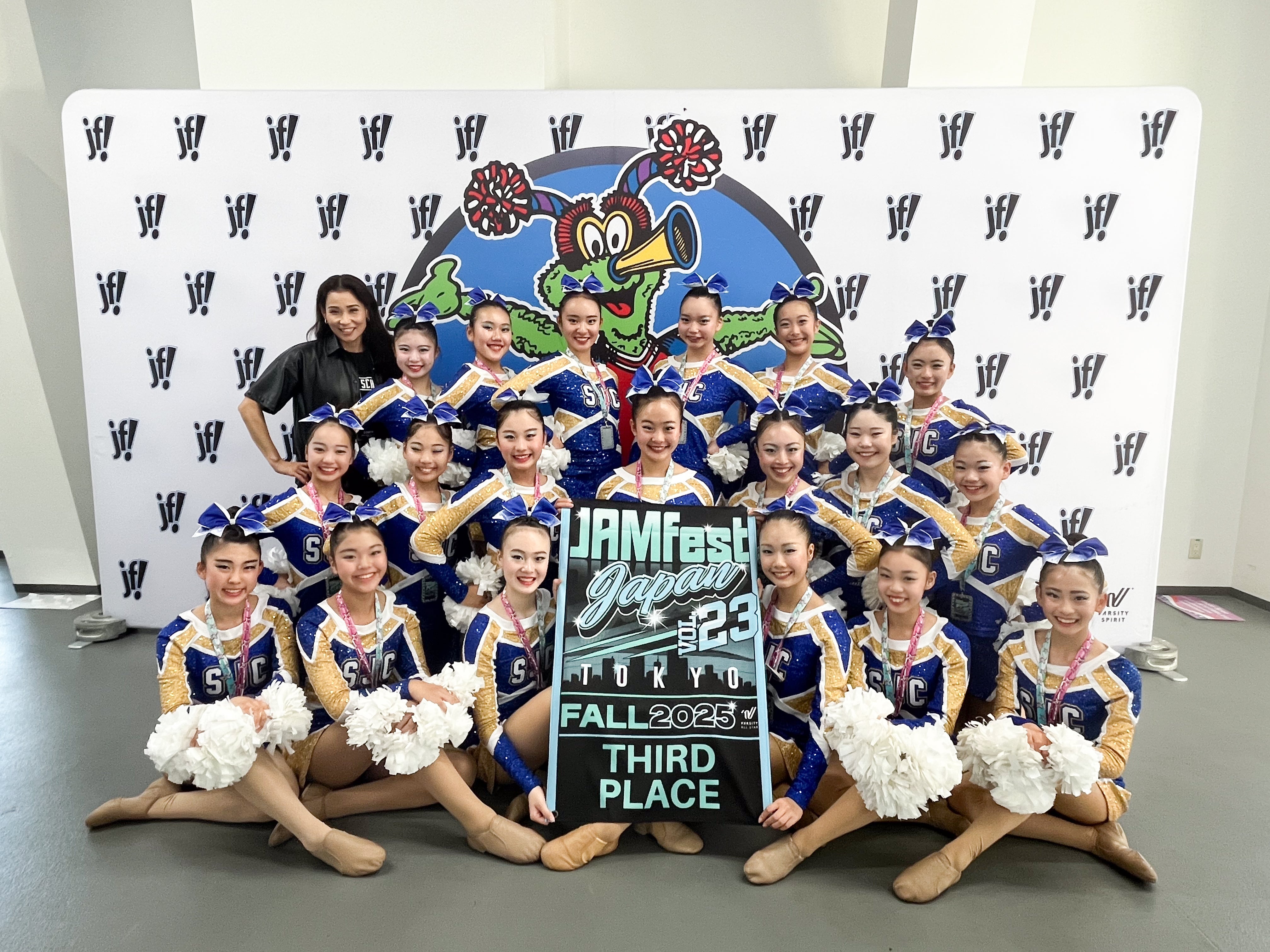 スペシャルジュニアチアリーダーズ（SJC）が「JAMfest JAPAN」Pom