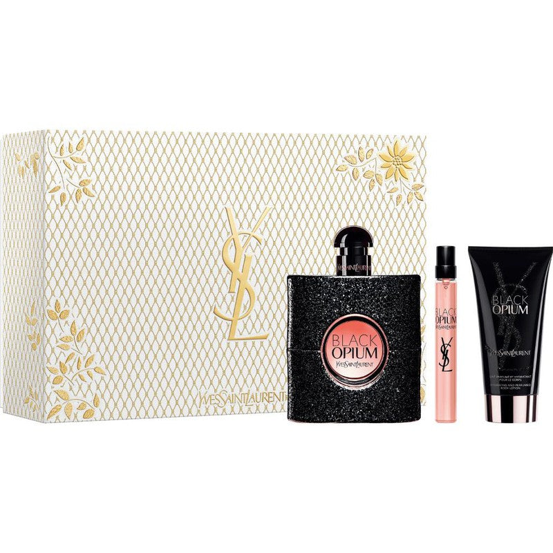 Yves Saint Laurent Black Opium EDP 90ml Gift Set 3pcs – Life Pharmacy