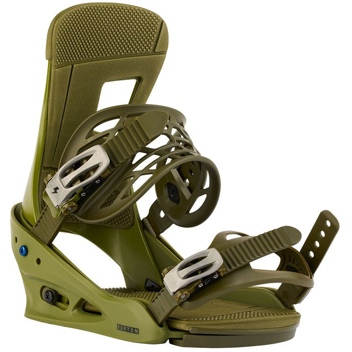 Burton: Freestyle Re:Flex Snowboard Bindings - Green 22/23 – Lip