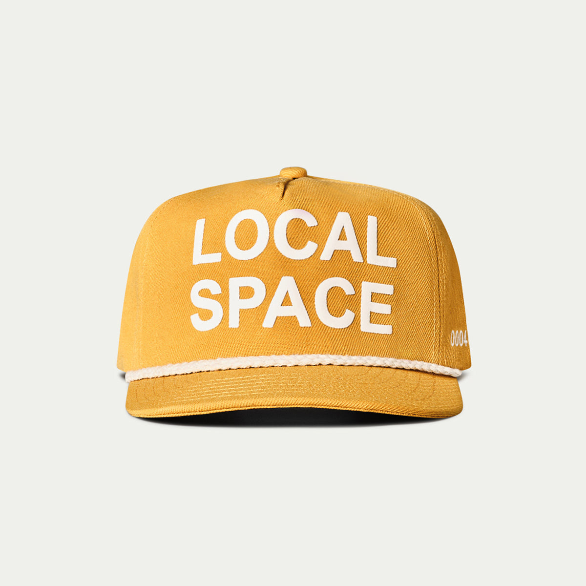 Yellow Vintage-Inspired Snapback | Merch Cap | Local Space — local