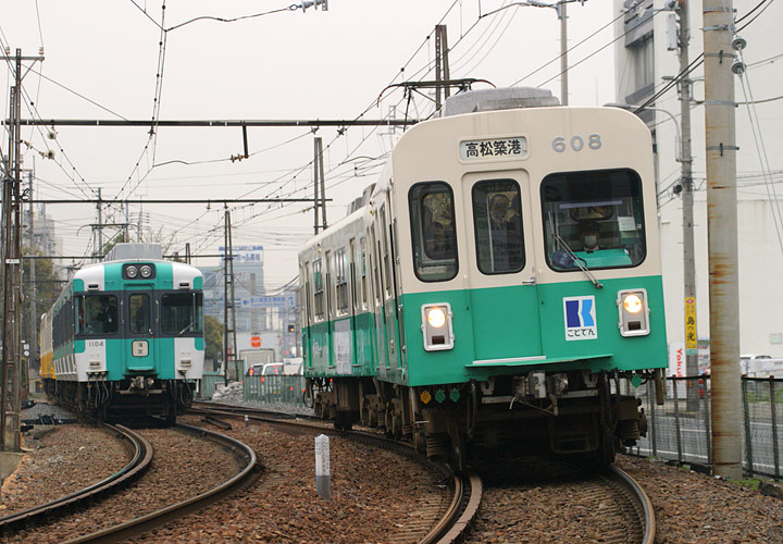 琴電 608号（高松築港）