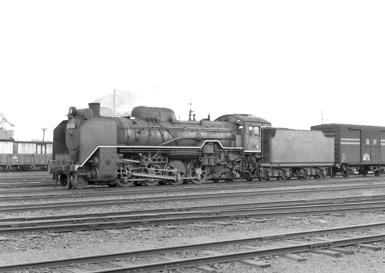 天賞堂D51形蒸気機関車 882号 奈良運転所 「月と鹿」デフマーク