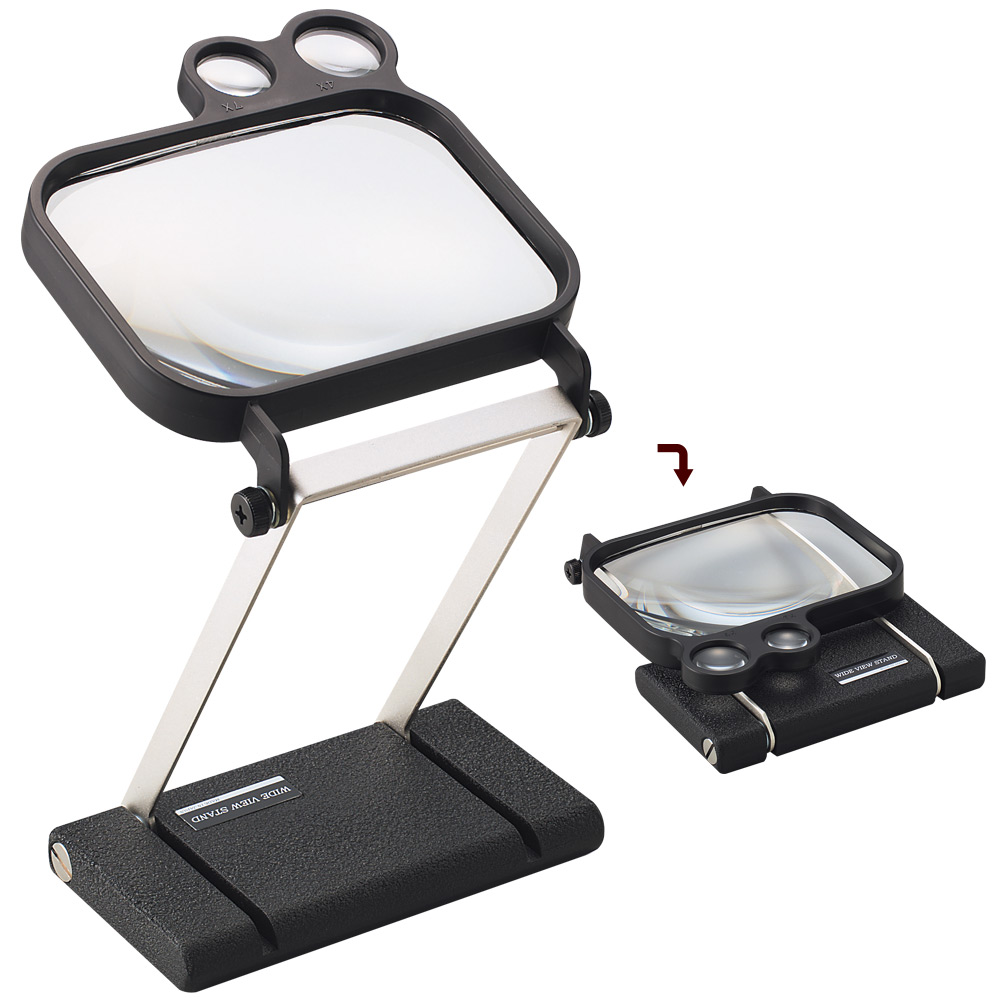 1795]ワイドビュースタンドルーペ:池田レンズ工業株式会社