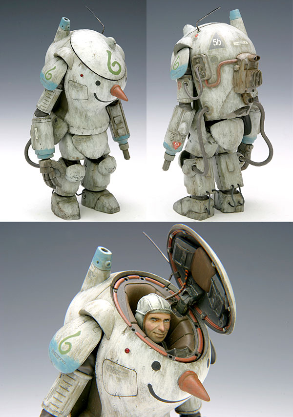 マシーネンクリーガー「S.A.F.S スノーマン（限定品）」1/20プラモデル