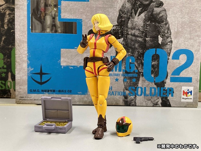 セイラさんがラインナップ！ガンダムの可動フィギュアG.M.G.第4弾紹介