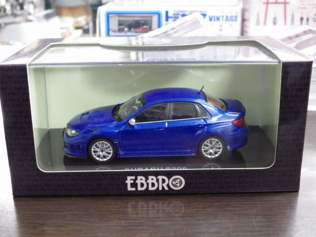ミニカーショップグローバル - 1/43 エブロ スバル S206 【WRブルー】