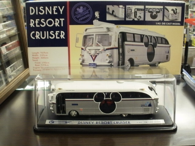 ミニカーショップグローバル - 1/43 ディズニー リゾート クルーザー バス