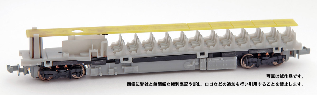 西武001系動力車と室内灯