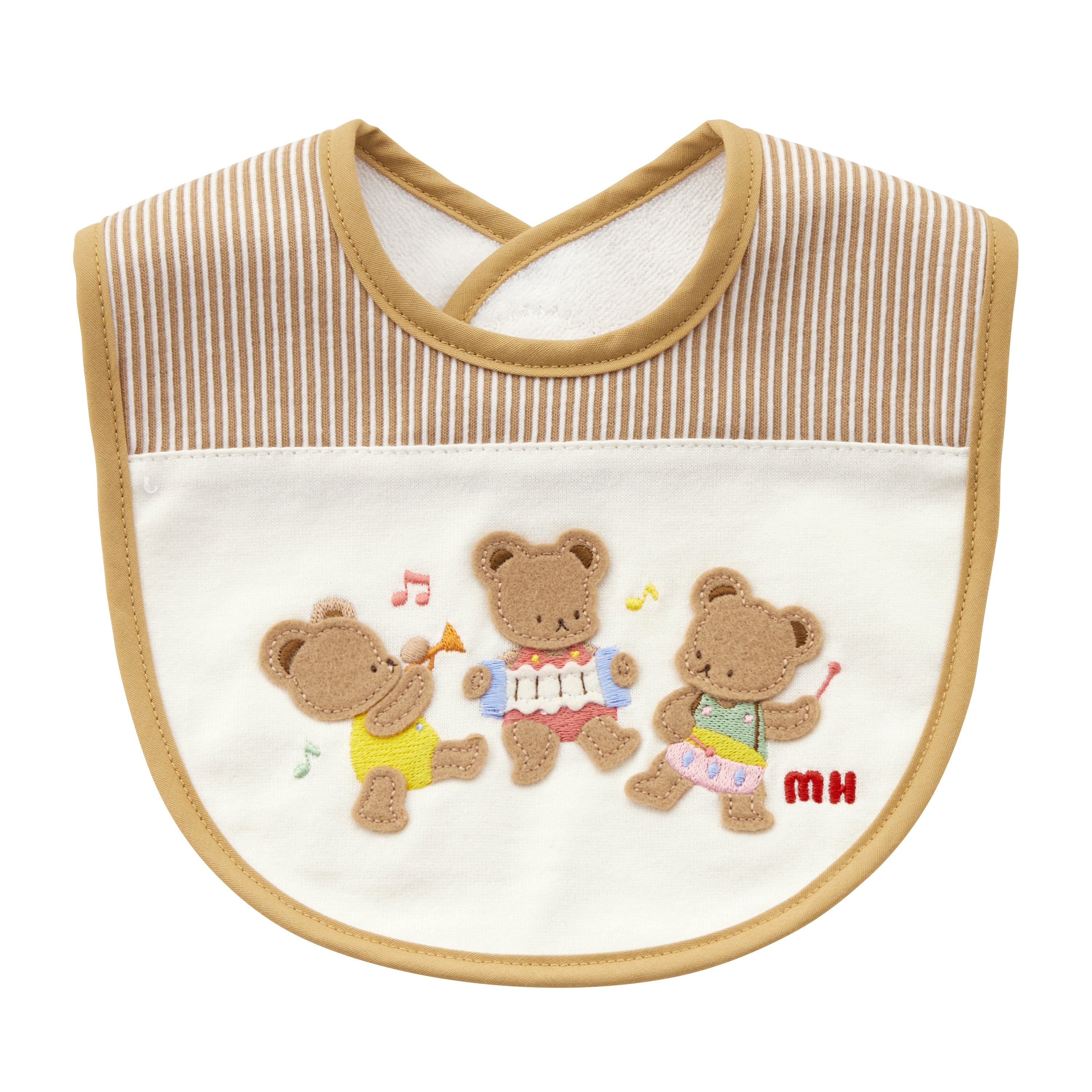 ミキハウスベア柄スタイ – ミキハウスオフィシャルサイト