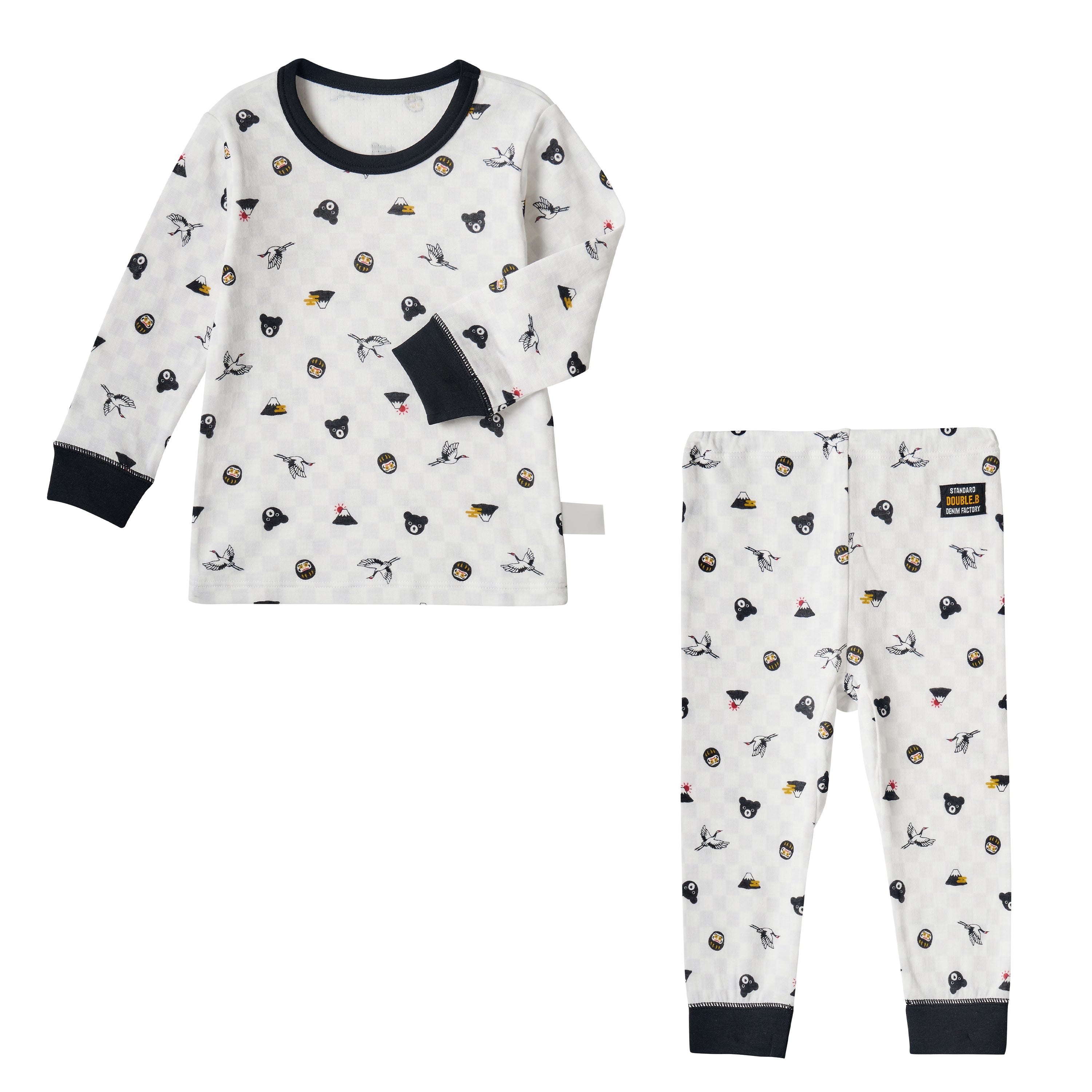 ピュアベール長袖ニットガーゼ肌着セット – ミキハウスオフィシャルサイト