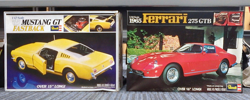 1/12フェラーリ275、その1 キットの確認