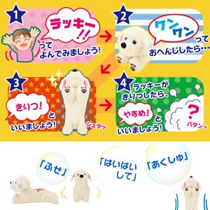 さかだちラッキー ホワイト