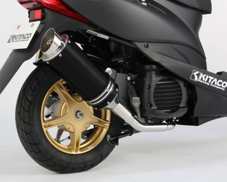KITACO ジョグ-DX／ジョグ-ZR（SA56J／SA58J）用 GPRダウンマフラー